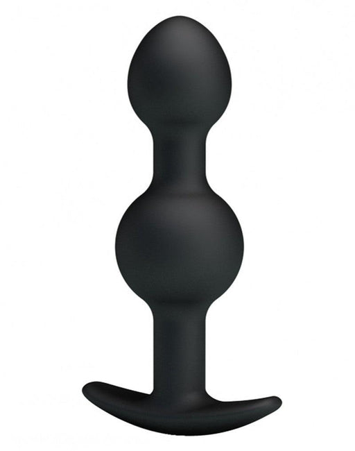 Pretty Love - Geisha Anaal Plug Dubbel - Met Bewegende Metalen Balletjes