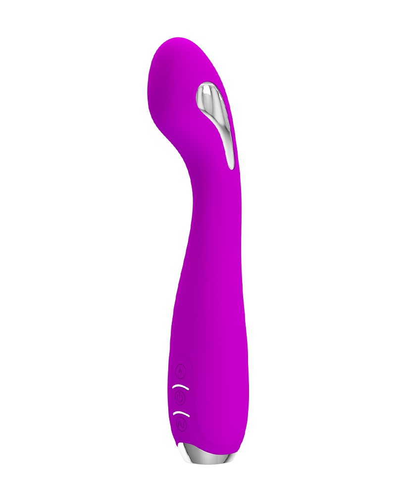 Pretty Love - Hector - G-Spot E-stim Vibrator met Electroshock - Met App Control - Paars
