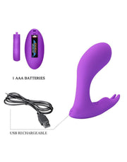 Pretty Love - Idabelle - Pulserende Panty Vibrator - Vibrerend Slipje - Lila