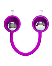 Pretty Love - Kegel Ball III - Vaginale bekkenbodem training Balletjes Met Metalen kogels - Roze