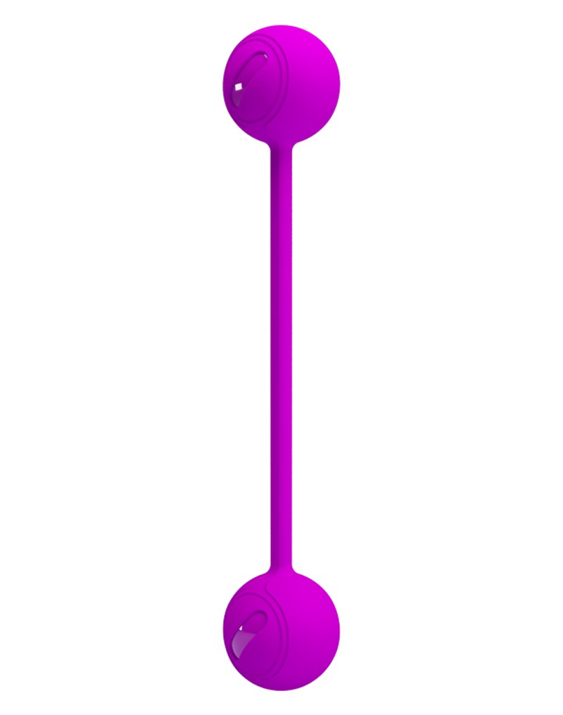 Pretty Love - Kegel Ball III - Vaginale bekkenbodem training Balletjes Met Metalen kogels - Roze
