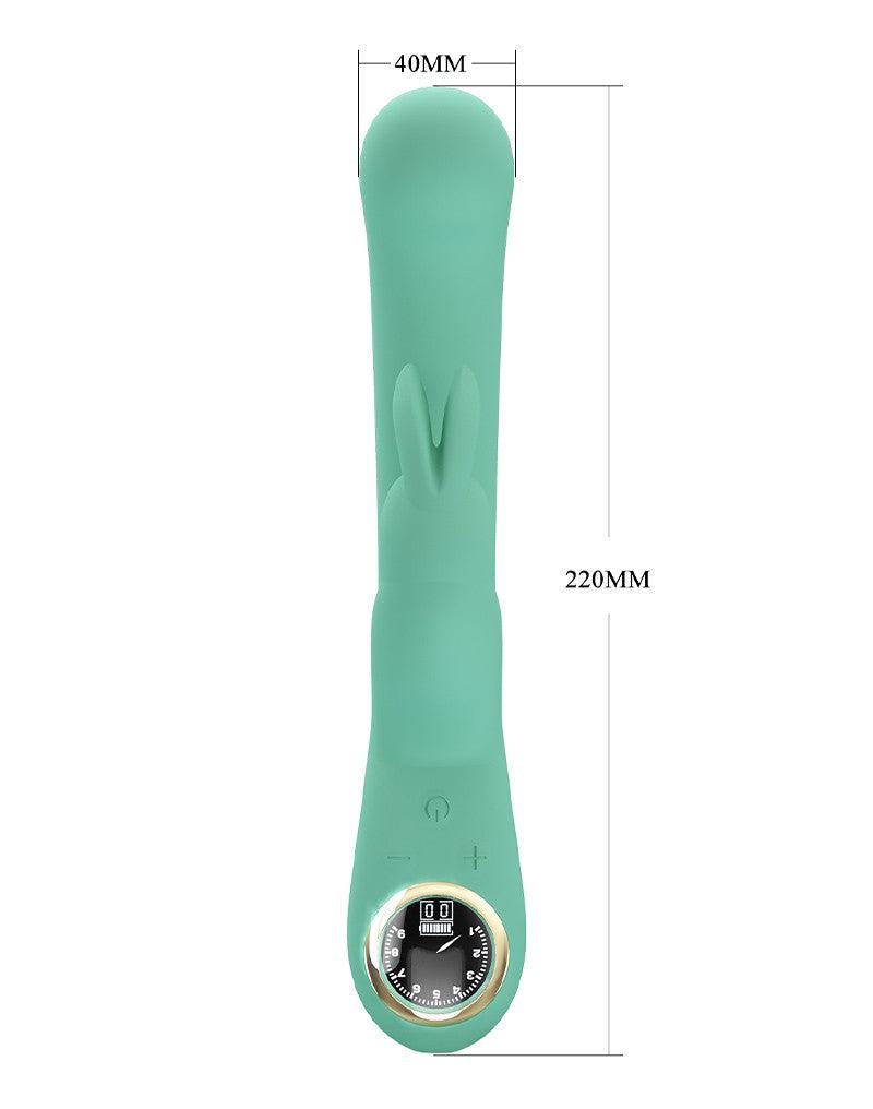 Pretty Love - Lamar - Rabbit Vibrator - Met LCD Display - Lichtblauw