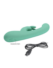 Pretty Love - Lamar - Rabbit Vibrator - Met LCD Display - Lichtblauw