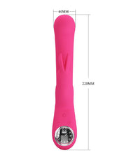 Pretty Love - Lamar - Rabbit Vibrator- Met LCD Display - Roze