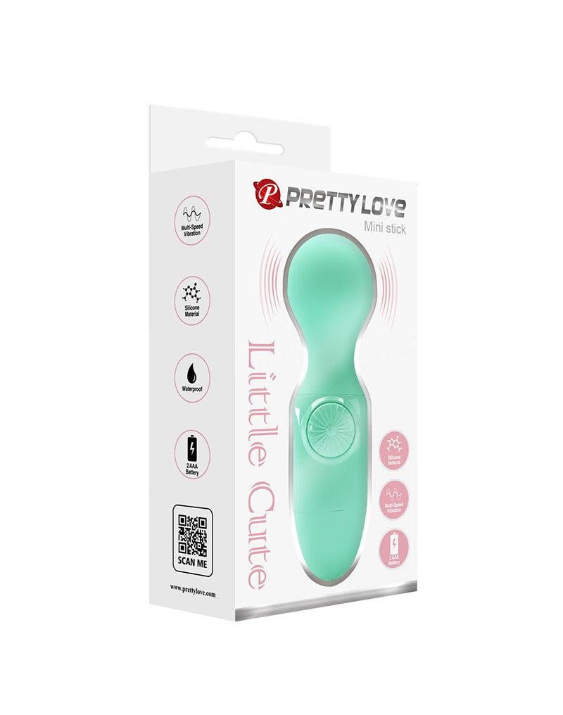 Pretty Love - Little Cute- Mini Wand Vibrator - Mintgroen