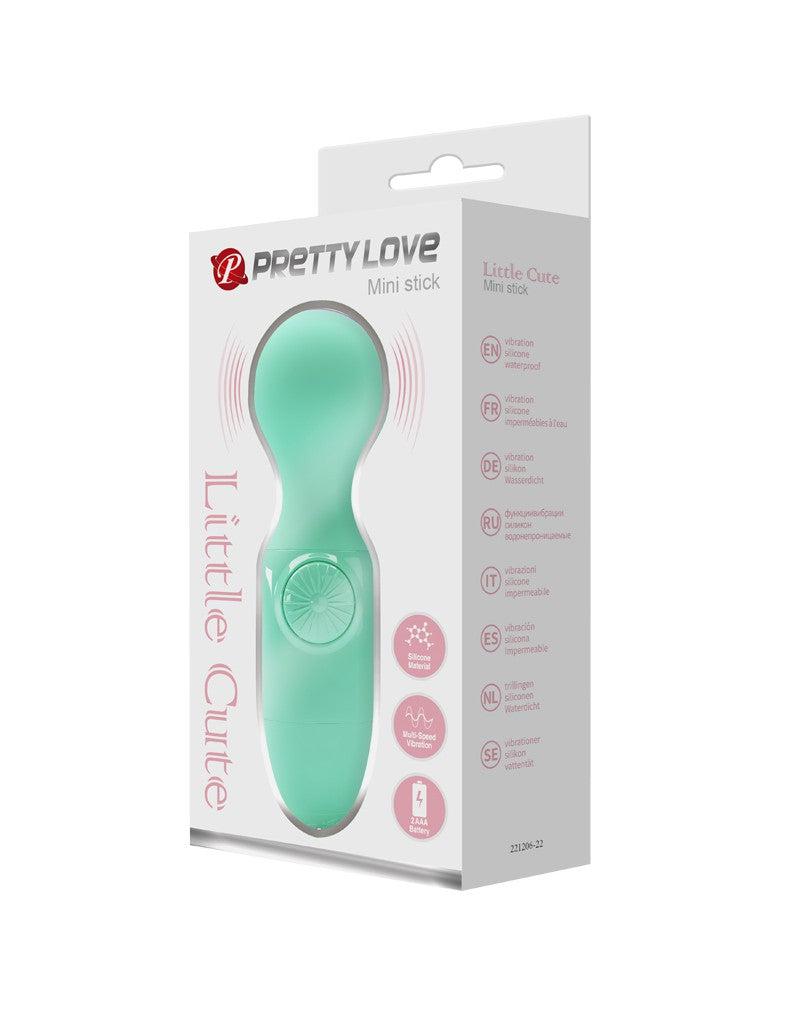Pretty Love - Little Cute- Mini Wand Vibrator - Mintgroen