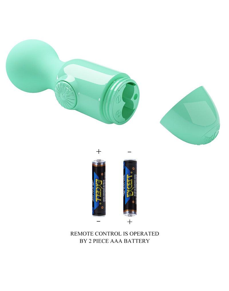 Pretty Love - Little Cute- Mini Wand Vibrator - Mintgroen