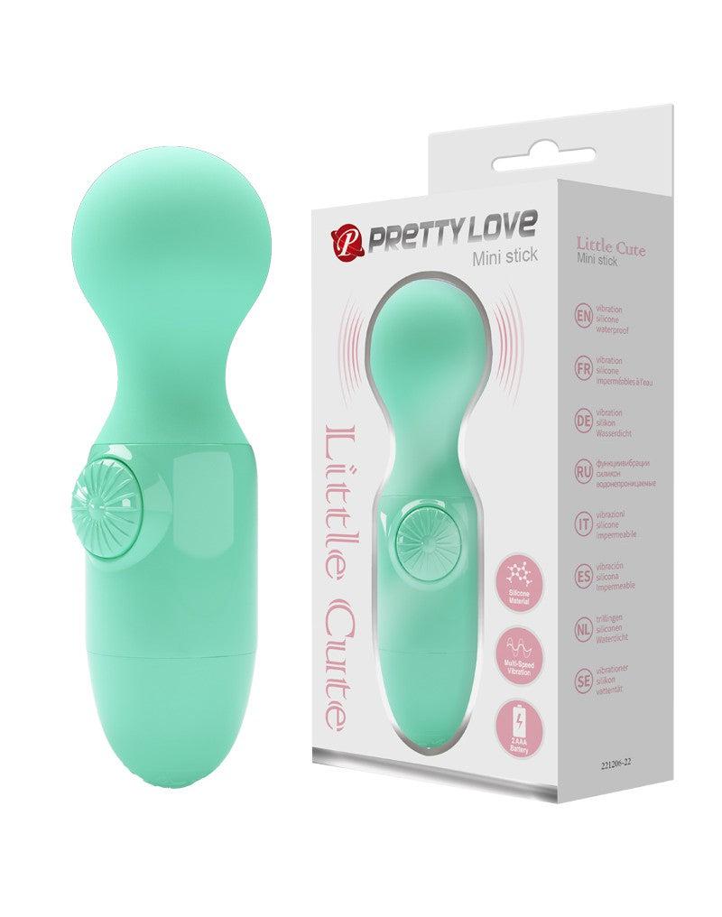 Pretty Love - Little Cute- Mini Wand Vibrator - Mintgroen