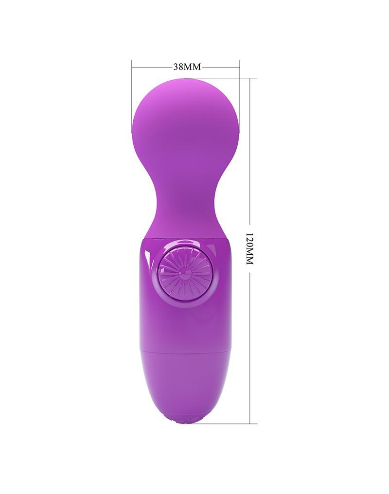 Pretty Love - Little Cute- Mini Wand Vibrator - Paars