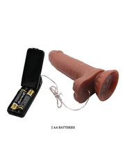 Pretty Love - Maddox - Vibrerende Dildo - Medium Huidskleur