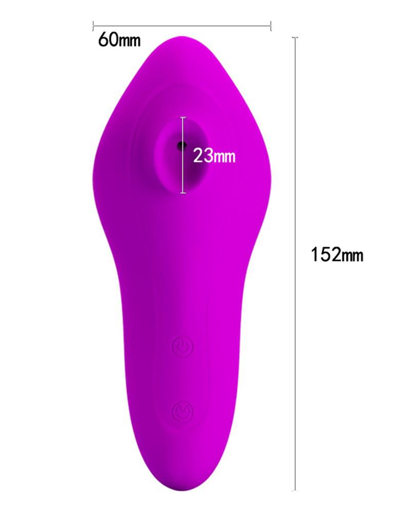 Pretty Love - Magic Fish - Clitoris Vibrator - Luchtdruk Vibrator - Siliconen - Roze