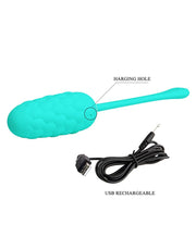 Pretty Love - Marina - Vibrerend Eitje met Nopjes - Handige Eénknopsbediening - Turquoise