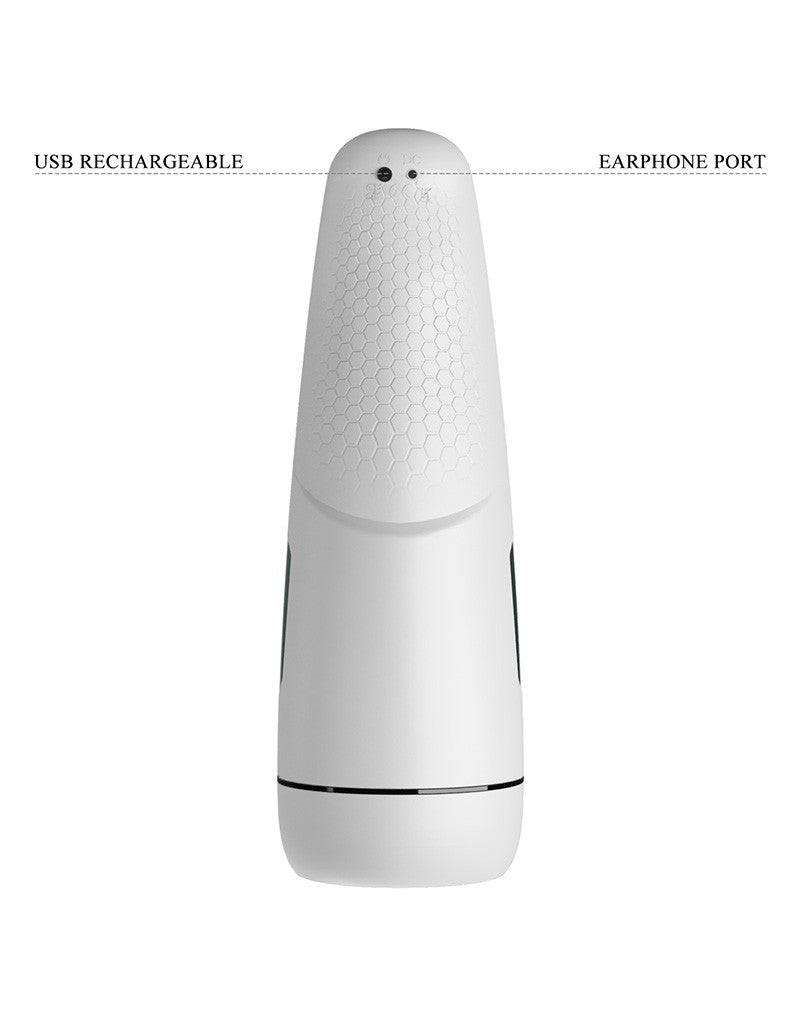 Pretty Love - Marissa - Automatisch Vibrerende Masturbator - Met Verwarmings Lik en Kreunfuncties