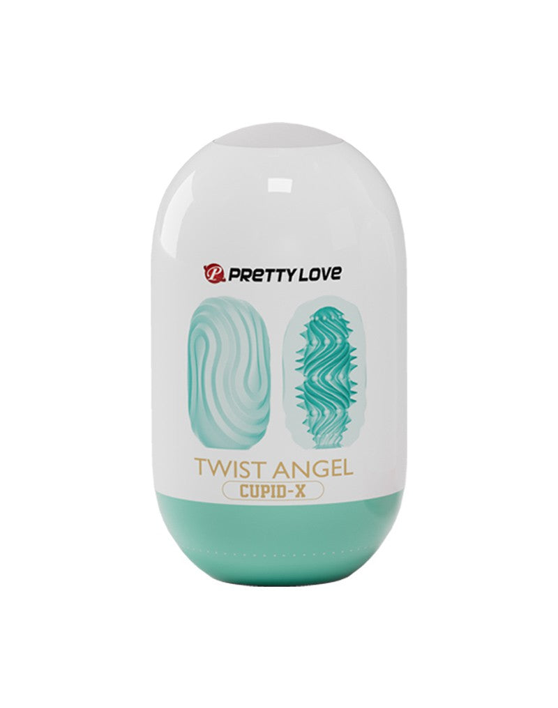 Pretty Love - Masturbator Ei - Twist Angel - Lichtblauw
