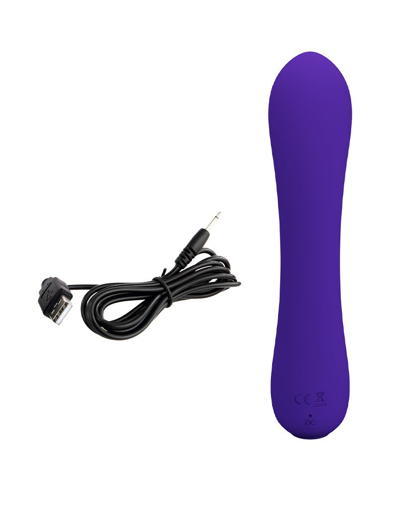 Pretty Love - Matt - G-Spot Vibrator - Flexibele Schacht - 12 Standen - Paars