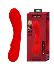 Pretty Love - Matt - G-Spot Vibrator - Flexibele Schacht - 12 Standen - Rood