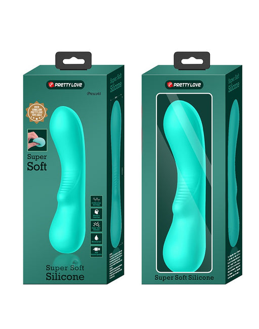 Pretty Love - Matt - G-Spot Vibrator - Flexibele Schacht - 12 Standen -Turquoise