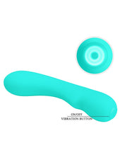 Pretty Love - Matt - G-Spot Vibrator - Flexibele Schacht - 12 Standen -Turquoise