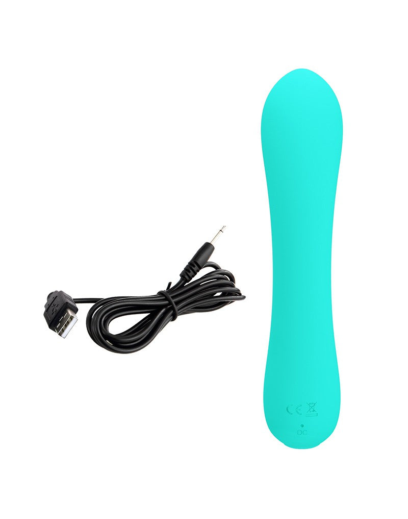 Pretty Love - Matt - G-Spot Vibrator - Flexibele Schacht - 12 Standen -Turquoise