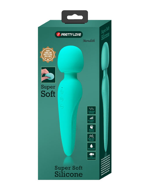 Pretty Love - Meredith - Wand Vibrator - 12 Standen - Waterproof - Turquoise