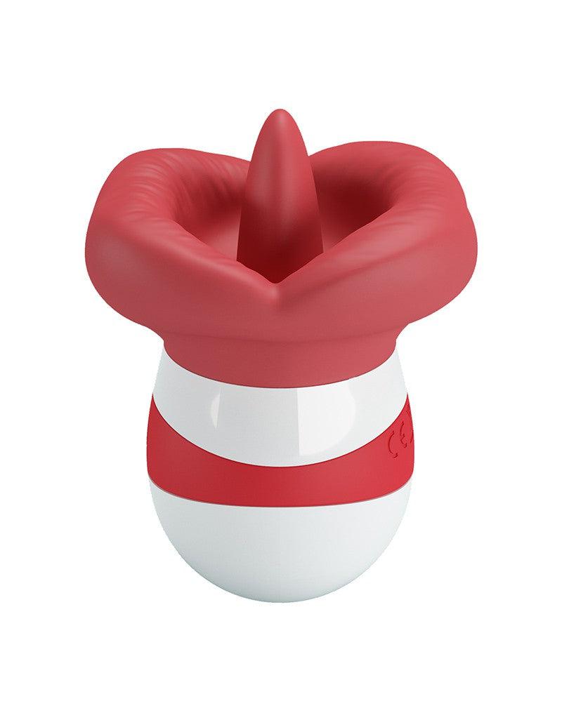 Pretty Love - Mina - Clitoris Vibrator - Likkende Tong Functie - Rood
