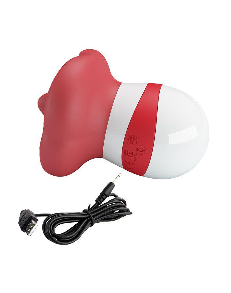 Pretty Love - Mina - Clitoris Vibrator - Likkende Tong Functie - Rood
