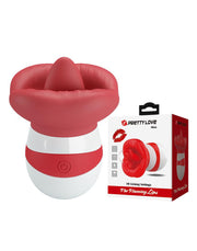 Pretty Love - Mina - Clitoris Vibrator - Likkende Tong Functie - Rood