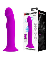 Pretty Love - Murray - Vibrerende Dildo - 19 cm - Dieproze - USB Oplaadbaar - Siliconen