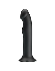 Pretty Love - Murray - Vibrerende Dildo - 19 cm - Zwart - USB Oplaadbaar - Siliconen