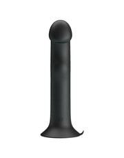 Pretty Love - Murray - Vibrerende Dildo - 19 cm - Zwart - USB Oplaadbaar - Siliconen