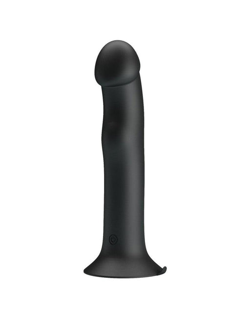 Pretty Love - Murray - Vibrerende Dildo - 19 cm - Zwart - USB Oplaadbaar - Siliconen