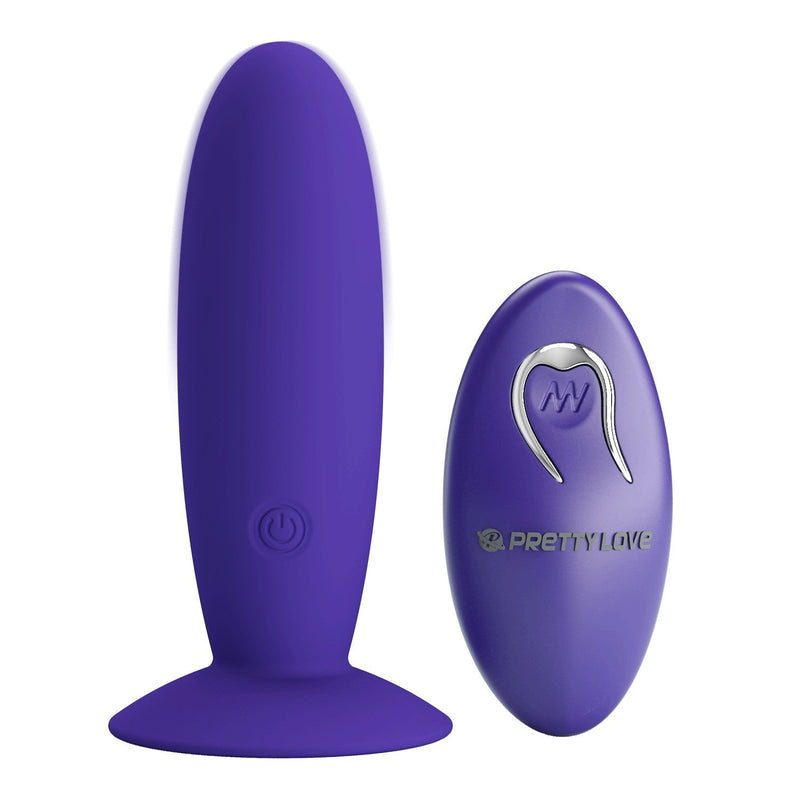 Pretty Love - Murray Youth - Vibrerende Buttplug - Met Afstandsbediening - Paars