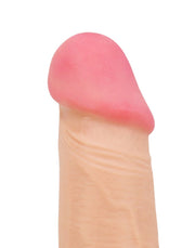 Pretty Love - Najim - Sliding Skin Dildo - Lengte 21.8 cm - Ø 4.6 cm - Lichte Huidskleur