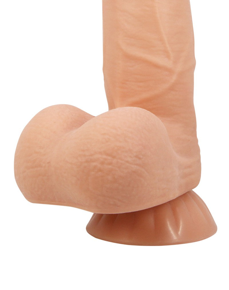 Pretty Love - Najim - Sliding Skin Dildo - Lengte 21.8 cm - Ø 4.6 cm - Lichte Huidskleur