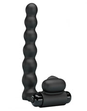 Pretty Love - Hercules - Vibrerende Cockring Met Buttplug - Zwart