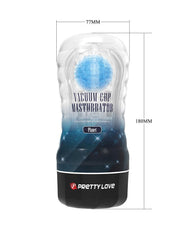 Pretty Love - Planet Blue - Masturbator Cup - Met Rollende Bal Voor Extra Sensaties - Blauw