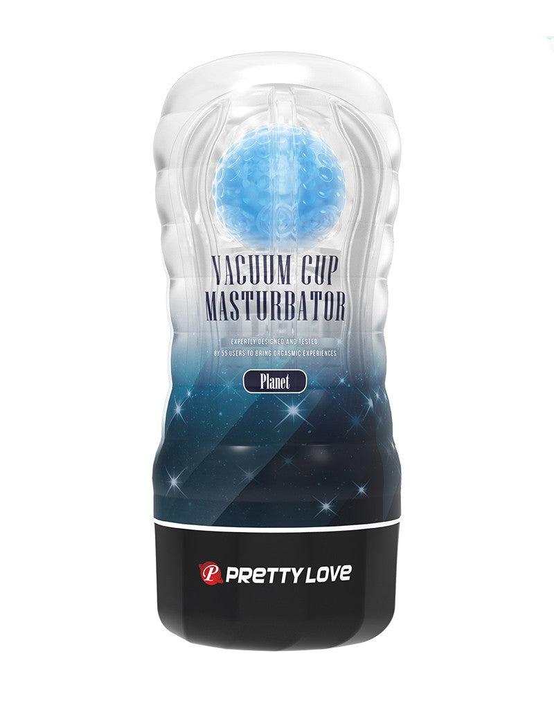 Pretty Love - Planet Blue - Masturbator Cup - Met Rollende Bal Voor Extra Sensaties - Blauw