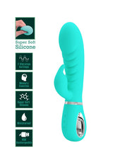 Pretty Love - Prescott - Rabbit Vibrator - Dubbele Motor - Turquoise