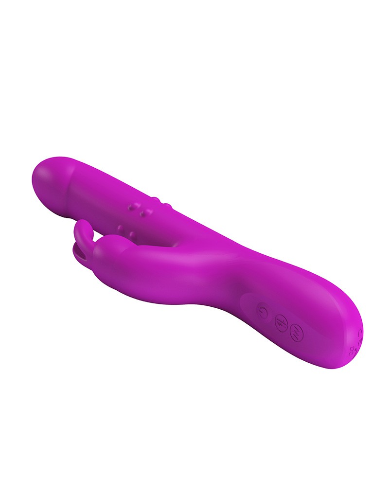 Pretty Love - Reese - Stotende Rabbit Vibrator - Roze