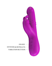 Pretty Love - Reese - Stotende Rabbit Vibrator - Roze