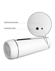 Pretty Love - Sienna - Automatisch Vibrerende Masturbator - Met Toegevoegde Kreunfunctie Zuigkracht en Instelbare Vibraties