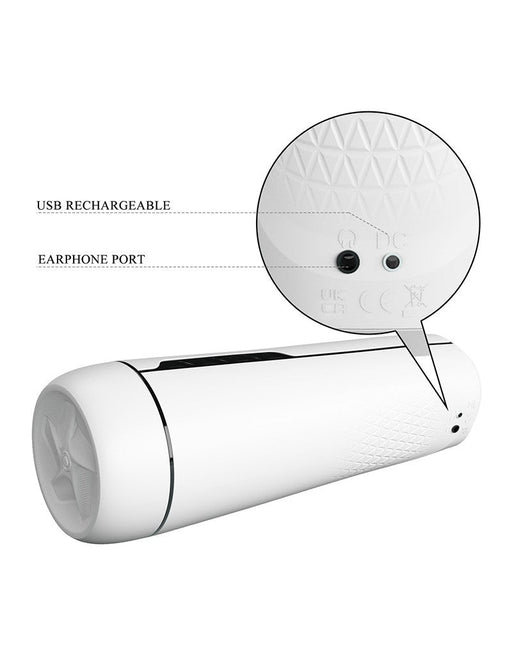 Pretty Love - Sienna - Automatisch Vibrerende Masturbator - Met Toegevoegde Kreunfunctie Zuigkracht en Instelbare Vibraties