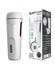 Pretty Love - Sienna - Automatisch Vibrerende Masturbator - Met Toegevoegde Kreunfunctie Zuigkracht en Instelbare Vibraties