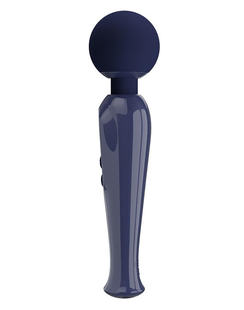 Pretty Love - Skyler - Wand Vibrator - Met LCD Display - Donkerblauw
