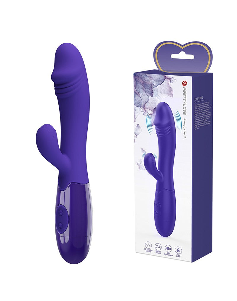 Pretty Love - Snappy Youth - Rabbit Vibrator - Paars