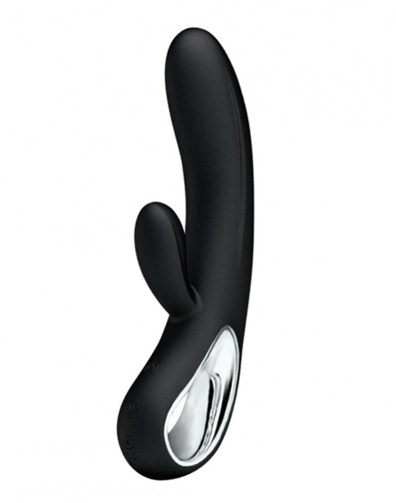 Pretty Love - Elmer - Rabbit Vibrator - Zwart