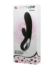 Pretty Love - Elmer - Rabbit Vibrator - Zwart