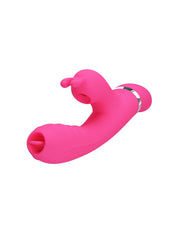Pretty Love - Phoenix - Rabbit Vibrator Met Luchtdruk Stimulatie - Roze