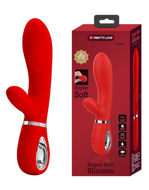 Pretty Love - Thomas - Rabbit Vibrator - Rood