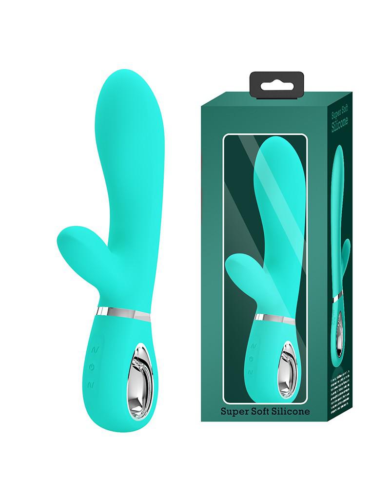 Pretty Love - Thomas - Rabbit Vibrator - Turquoise